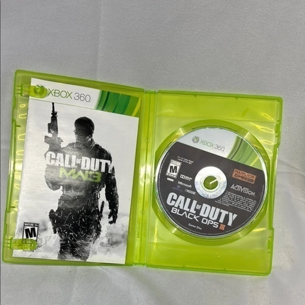 XBOX 360  Call of Duty MW3 multi player zombies  Game disc